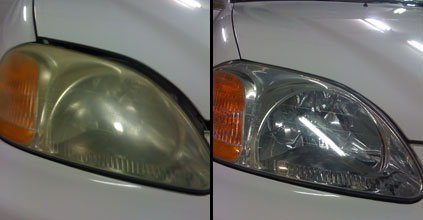 Headlight Cover Restoration